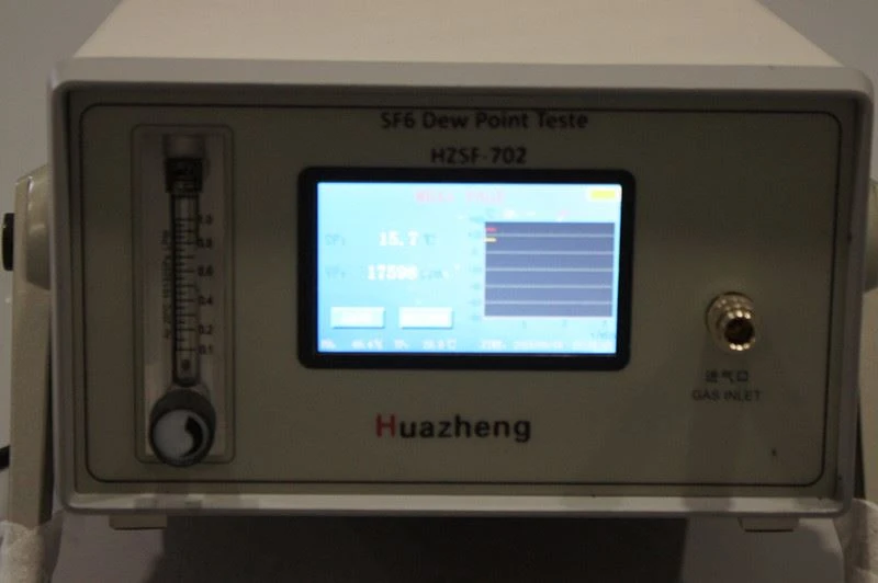 HZSF-702 SF6 -kaasukastepistemittarin video